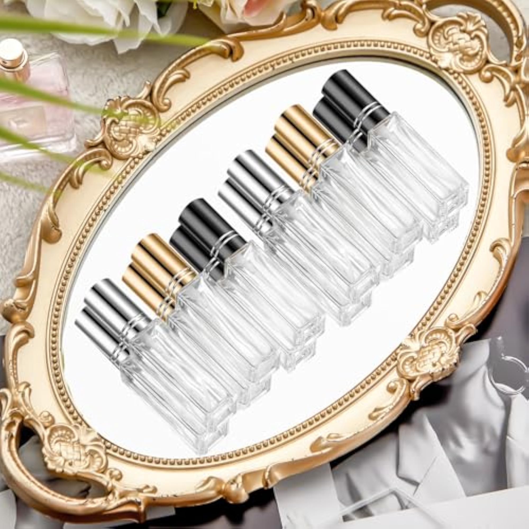 90 Pcs Refillable Small Travel Perfume Atomizer Bottles